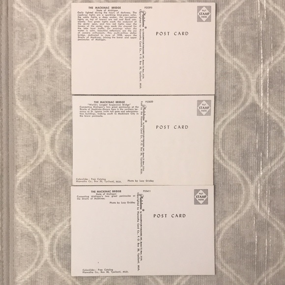 VTG Michigan Ephemera: Postcards, Flyer, Road Map, etc. - Picture 3 of 14